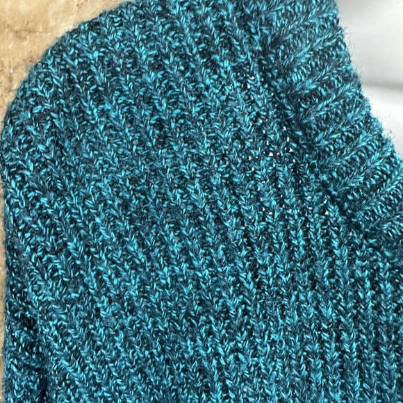 Le Tigre Vintage Sweater Men’s Medium Green Black‎ 1990s Pullover - Picture 3 of 5